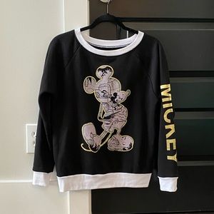 Disney Parks cross back Mickey sweatshirt
